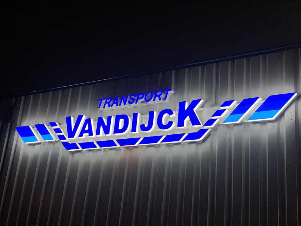 Lichtreclame vandijck
