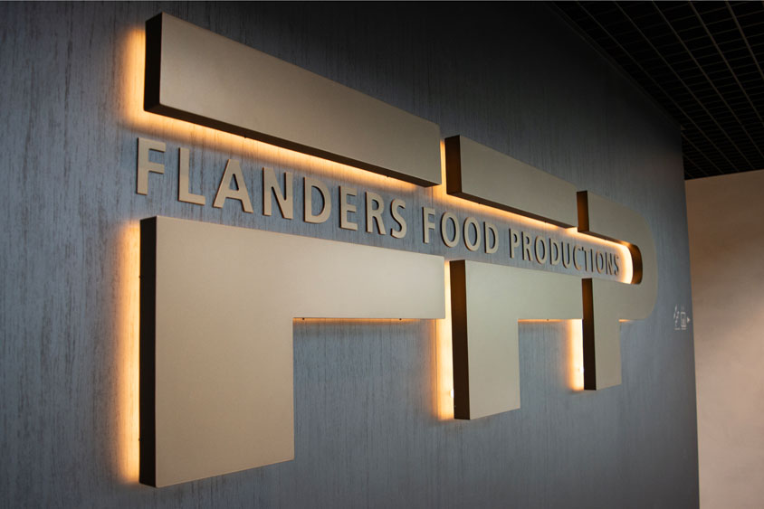 3D letters indirect verlicht