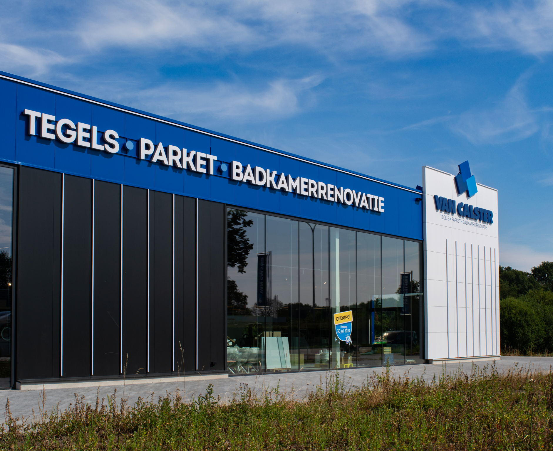 gevelcassettes met doosletters