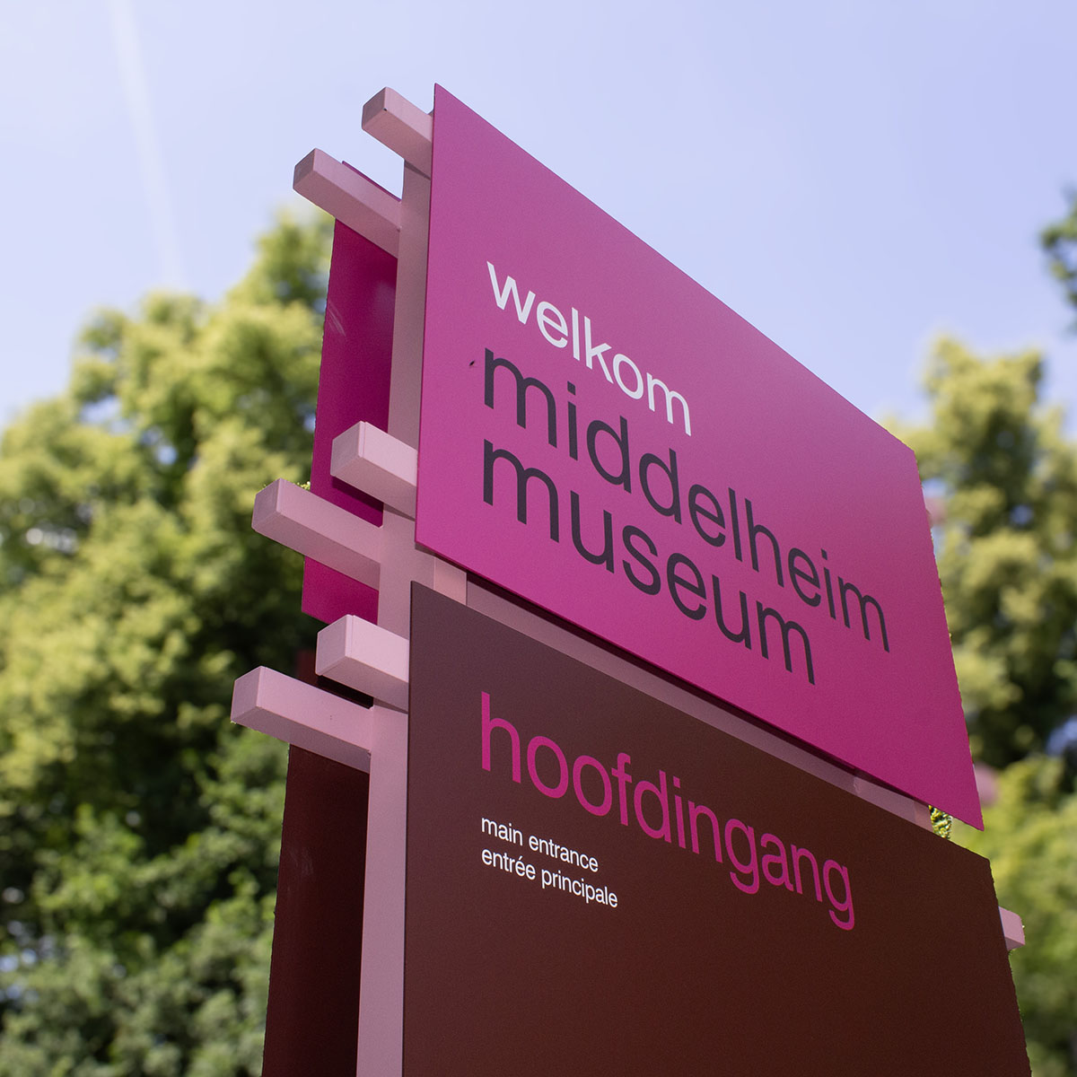 Signalisatie Middemheim museum
