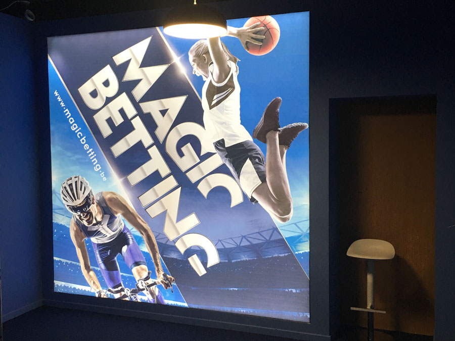 M-frame of matrixframe met textieldoeken