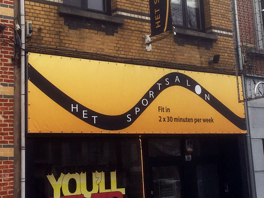 reclamezuil toerisme verlicht