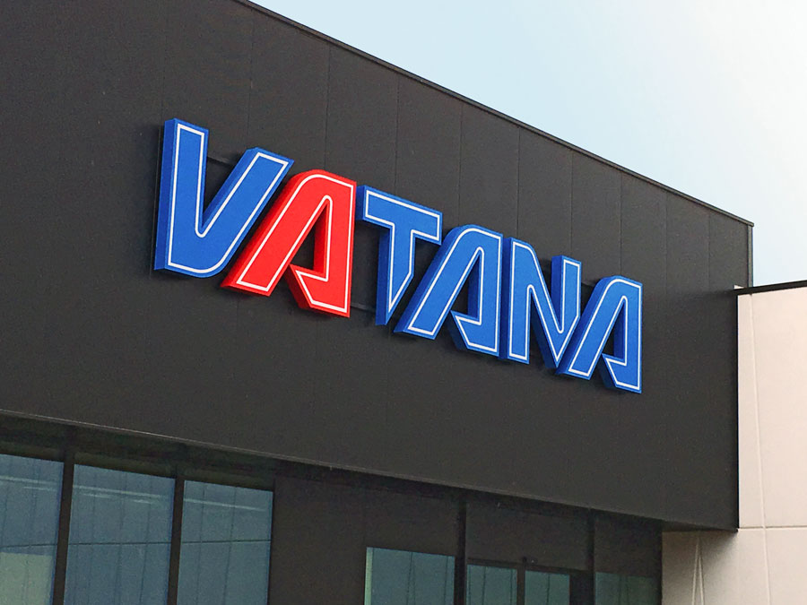 3D letters, lichtreclame, doosletters, freesleters, gevelleters, verlichtte doosletters, blokletter