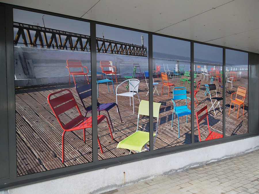 reclamezuil toerisme verlicht