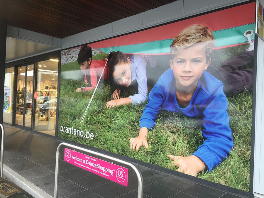 reclamezuil toerisme verlicht