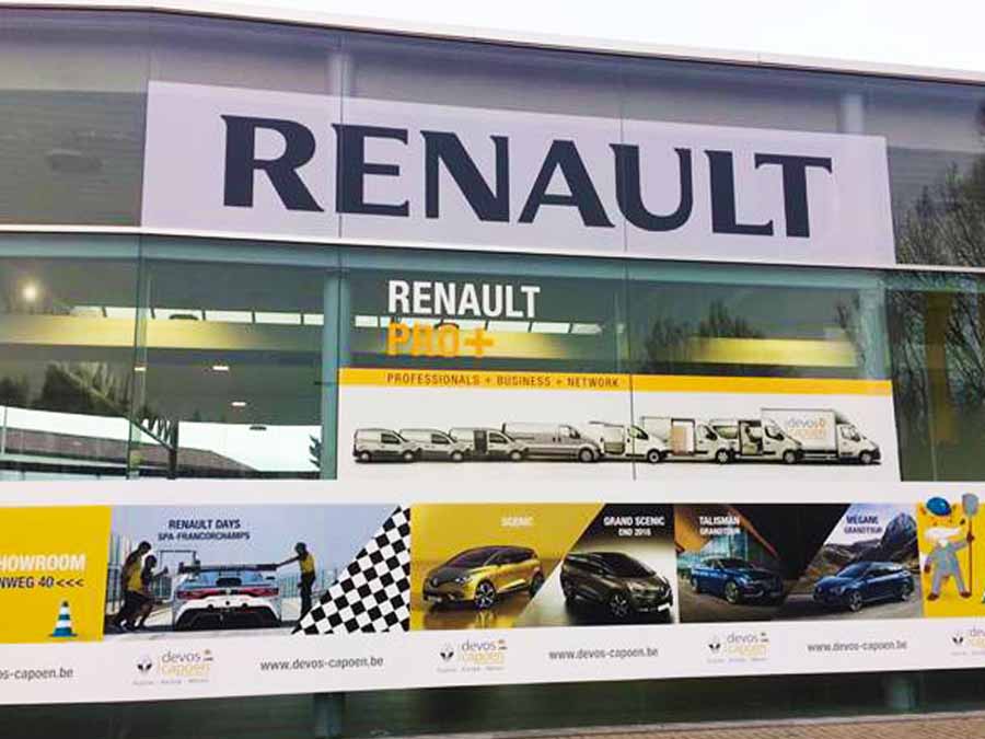 reclamezuil toerisme verlicht