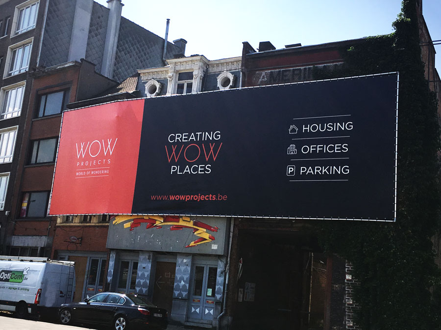 reclamezuil toerisme verlicht