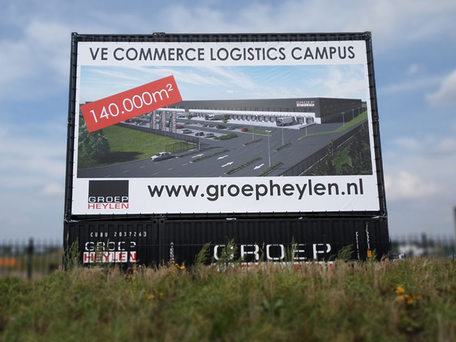 reclamezuil toerisme verlicht