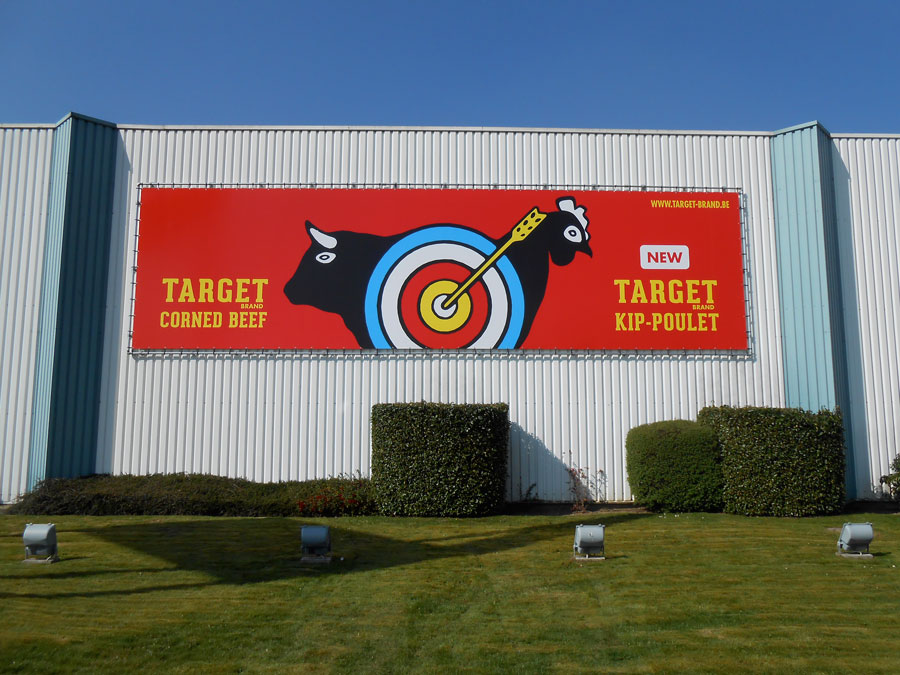 reclamezuil toerisme verlicht