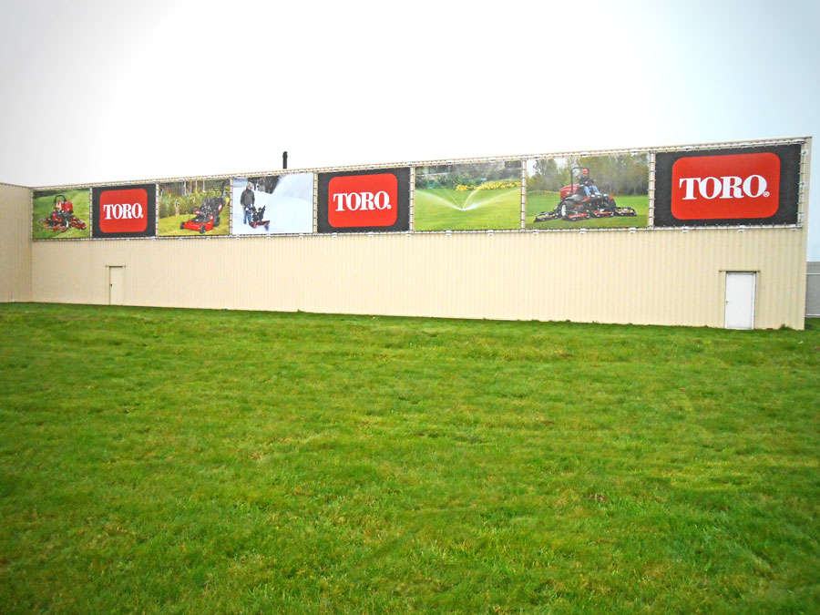 reclamezuil toerisme verlicht