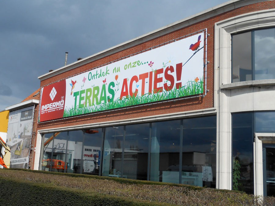 reclamezuil toerisme verlicht