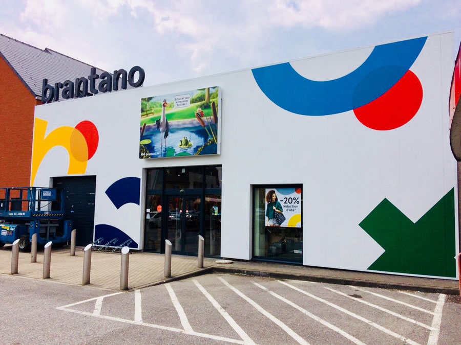 reclamezuil toerisme verlicht