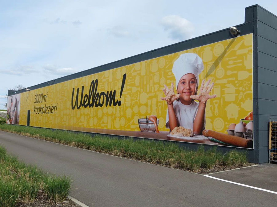 reclamezuil toerisme verlicht