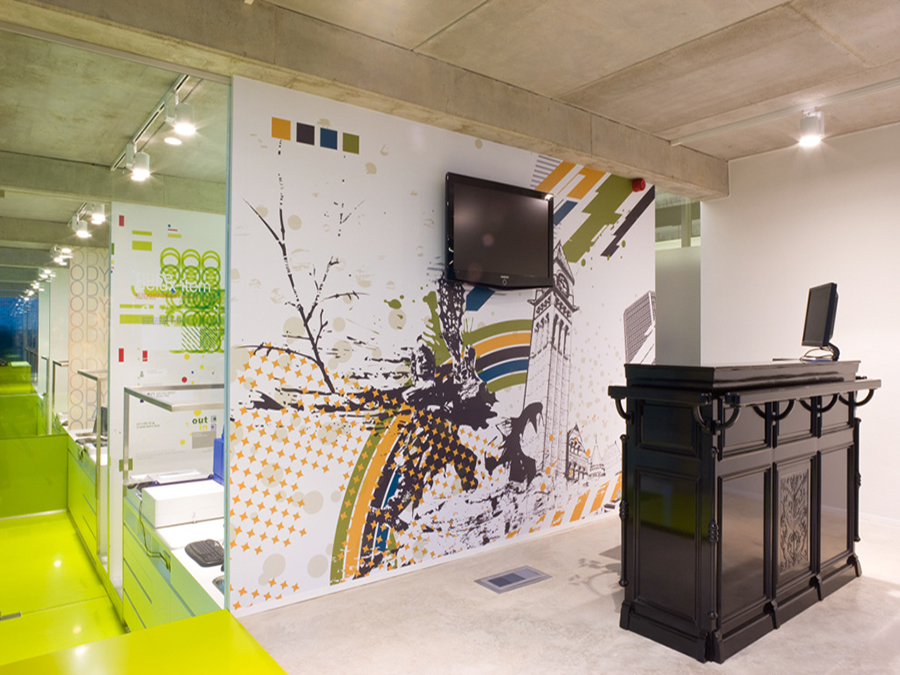 reclamezuil toerisme verlicht