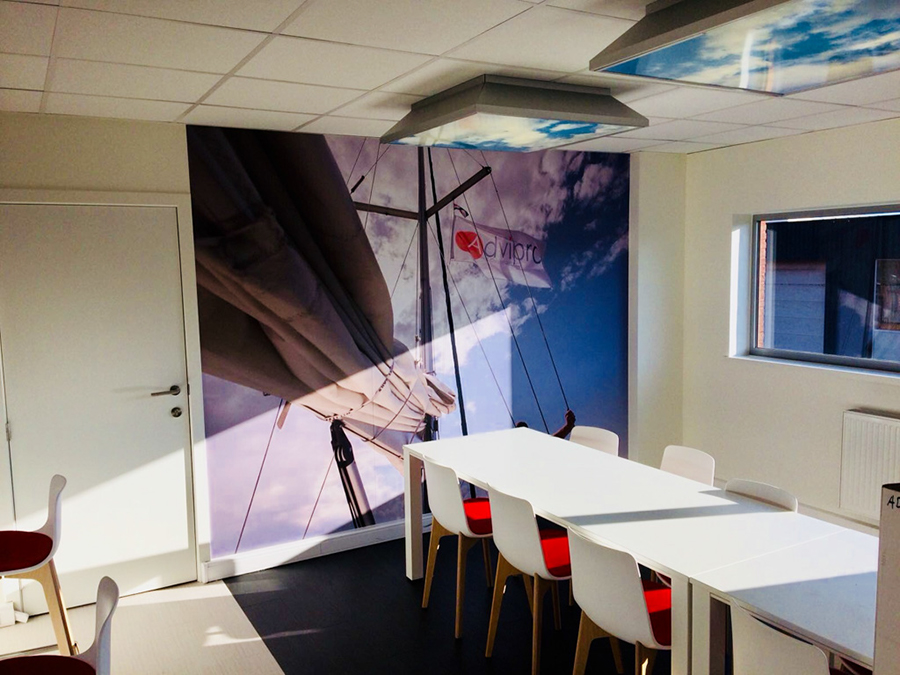 reclamezuil toerisme verlicht