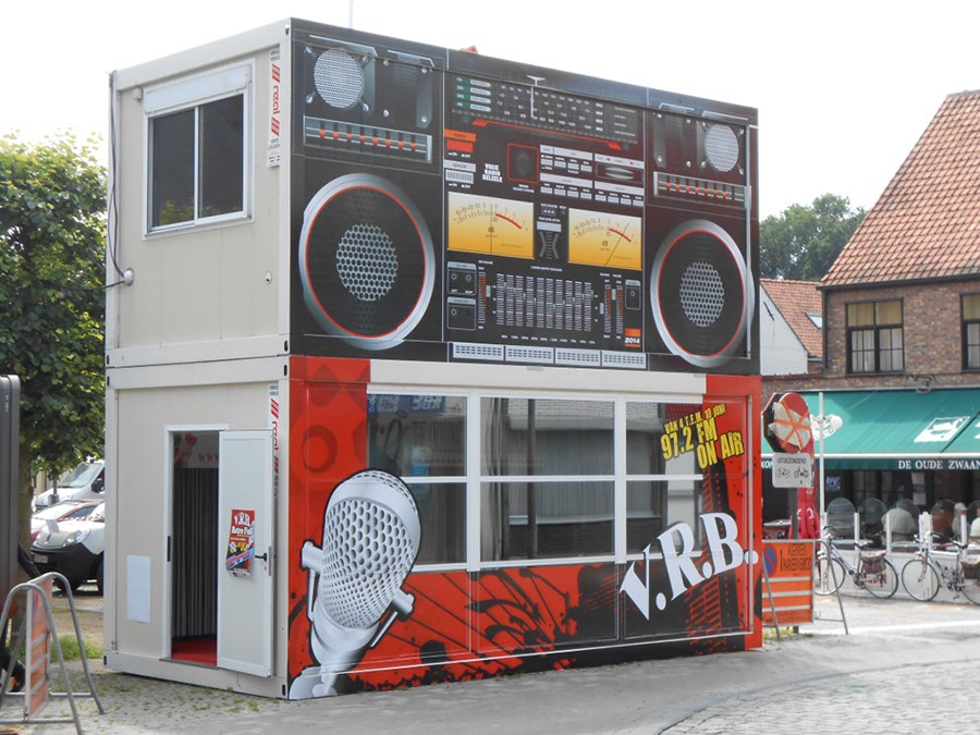 reclamezuil toerisme verlicht