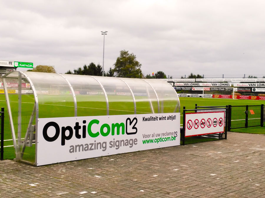 reclamezuil toerisme verlicht